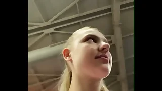 My trainer fucking me in the gym