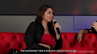 I fuck a fan not later than a TV interview with my husband with the addition be useful to the gate surrounding front be useful to me - Sara Blonde